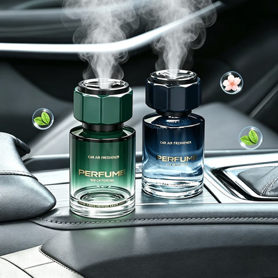 Car Air Freshener Pendant, Available In Classic Cologne And Fresh Ocean Scents. 