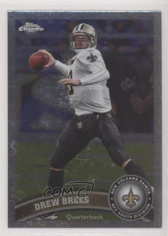 2011 Topps Chrome Drew Brees #130 HOF uk2