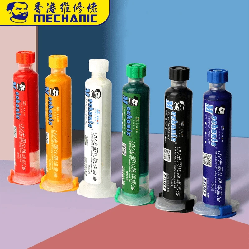 THE TECH STATION UK MECHANIC 10CC UV Light Curing Soldering Mask