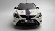 Otto 1/18 Ford Focus RS MK2 White Racing Livery Resin Collectible Car Model
