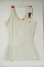 Red Hot Spanx 4-Way Tank Shapewear size XL NEW Pure White/Ercu