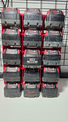 THE KING Milwaukee M18 Battery holder 15-bay ABS*