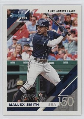 2019 Panini Donruss 150th Anniversary 77/150 Mallex Smith #96 3tb