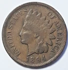 1894 Indian Head Penny Cent
