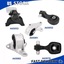 5pc Engine Mount Set for 15-17 Honda CRV CR-V 2.4L Automatic Motor Mount Kit US
