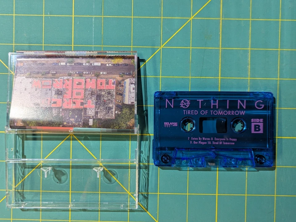 Nothing - Tired Of Tomorrow *CASSETTE* /500 - Image 4 of 4