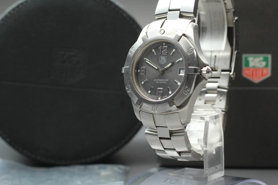 [Exc+5 con CAJA] TAG Heuer 2000 exclusivo WN111B cuarzo 38 mm reloj suizo para hombre Foto 2 de 4