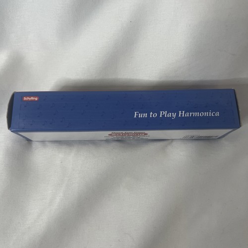 Schilling Harmonica Fun To Play 2012 strumento giocattolo NUOVO scatola aperta - Foto 2 di 5
