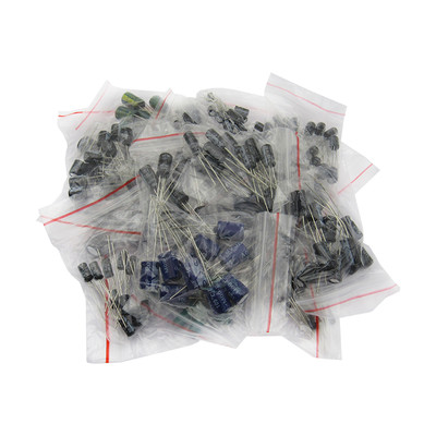 210 Stck. 25 Wert 0,1uF-220uF Elektrolytkondensatoren Kondensator Sortiment Kit Set