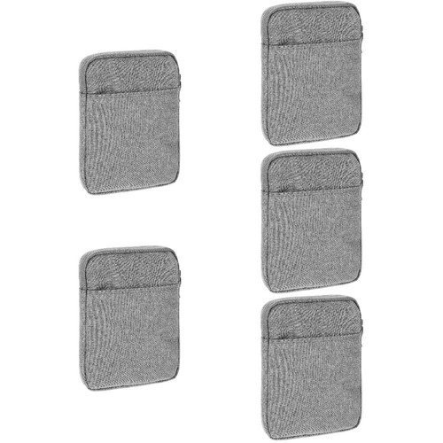Set of 5 -book Protective Cover Ebook Carrying Bag Travel - Picture 5 of 12