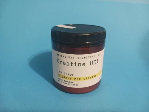 Beyond Raw Chemistry Labs Creatine HCl, 60 Servings, Improves Muscle Performance