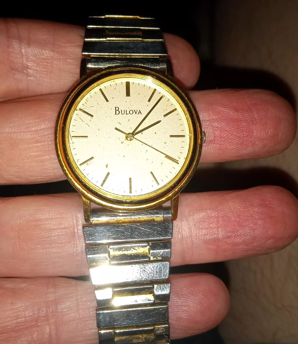 Bulova Men s Vintage T8 watch Quartz company anniversary With Vintage New Band