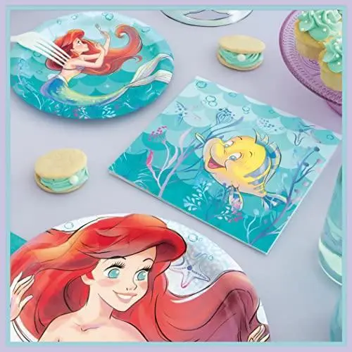 The Little Mermaid Party Decorations, Ariel Birthday Party Supplies, The