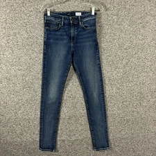 Levi's Women's Size 28/30 Made And Crafted Japanese 721 High Rise Skinny Jeans