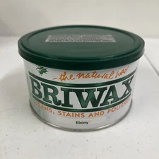 Briwax Ebony Furniture Wax Original Cleans Stains Polishes Wood 044813