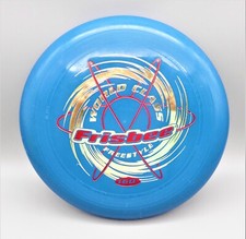 Vintage Blue 1996 WHAM-O Frisbee World Class Freestyle 160g