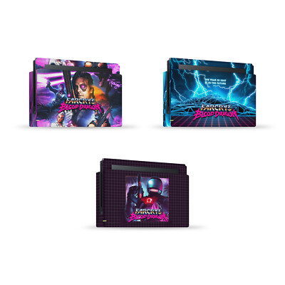 FAR CRY 3 BLOOD DRAGON KEY ART VINYL SKIN FOR NINTENDO SWITCH CONSOLE & DOCK