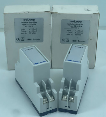 BAUMER 82 33-214 ISOLOOP ISOLATIONSVERSTÄRKER