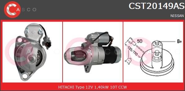 Démarreur pour Nissan Maxima QX performant assurant un allumage fluide par tout temps