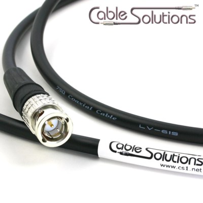 Canare LV-61S Custom Video/Audio/RF/RCA/BNC/F Cable .8m