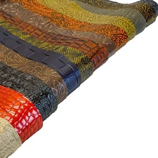 Assorted Embossed Leather Bundle 30 Sq Ft – Springfield Leather