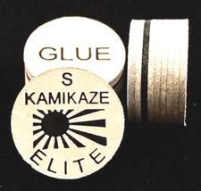 NEW....Kamikaze ELITE Layered Cue Tips  14 MM  (SOFT) (2 Tips)  Fast Shipping.