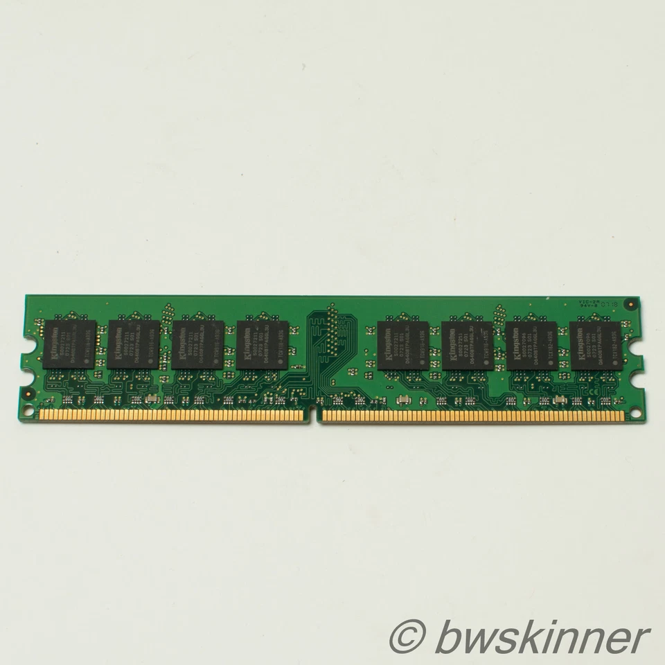 1GB DR2-533 CL4 Kingston RAM Module. KVR533D2N4. - Image 2 of 2