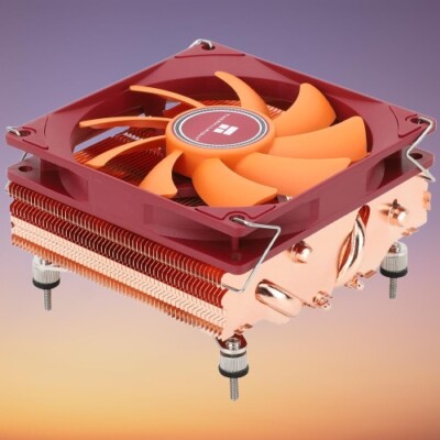 Thermalright AXP90-X47 Full Low Profile CPU Cooler, with 92mm TL-9015R Slim PW