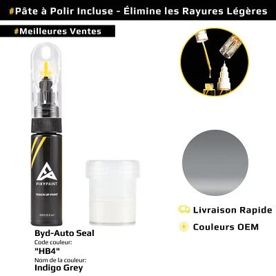 Peinture de retouche pour Byd Auto Seal Code: HB4 Indigo Grey - Photo 1/4