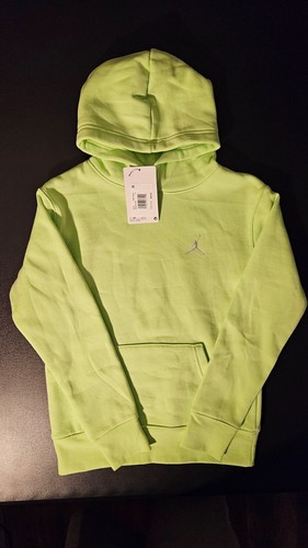 Jordan Brooklyn Fleece Sweatpants Sweatshirt Set Youth S 8-10 Yrs Ghost Green - Picture 2 of 11