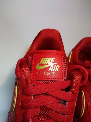 Women's Nike Air Force 1 '07 Essential University Red Gold AO2132