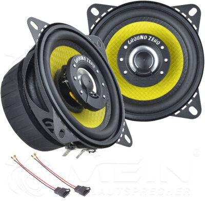 GROUND ZERO LAUTSPRECHER für VW VENTO 1992-1998 Armaturenbrett Front 100W #AHRE