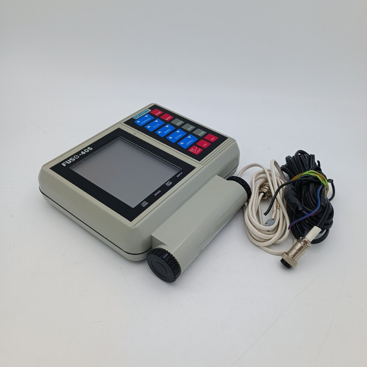 Fuso Fishfinder Sonar Speed Log Instrument Fuso-405 w/ Cables FUSO