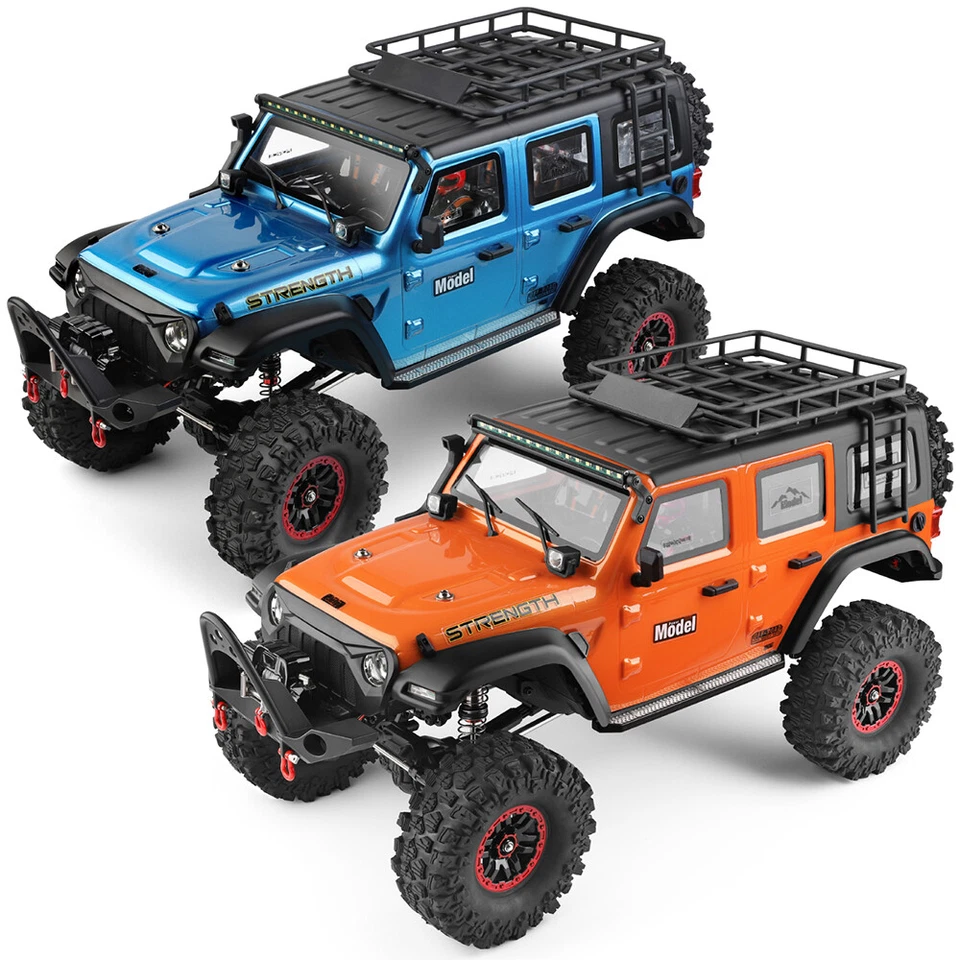 WLtoys 104010 1/10 RC 4WD Off-Road Climbing Car 2.4G Remote Controller Crawler - Image 2 of 4