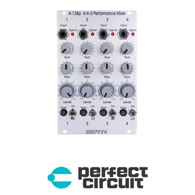 Doepfer A-138P Performance Mixer Input EURORACK - NEW - PERFECT CIRCUIT