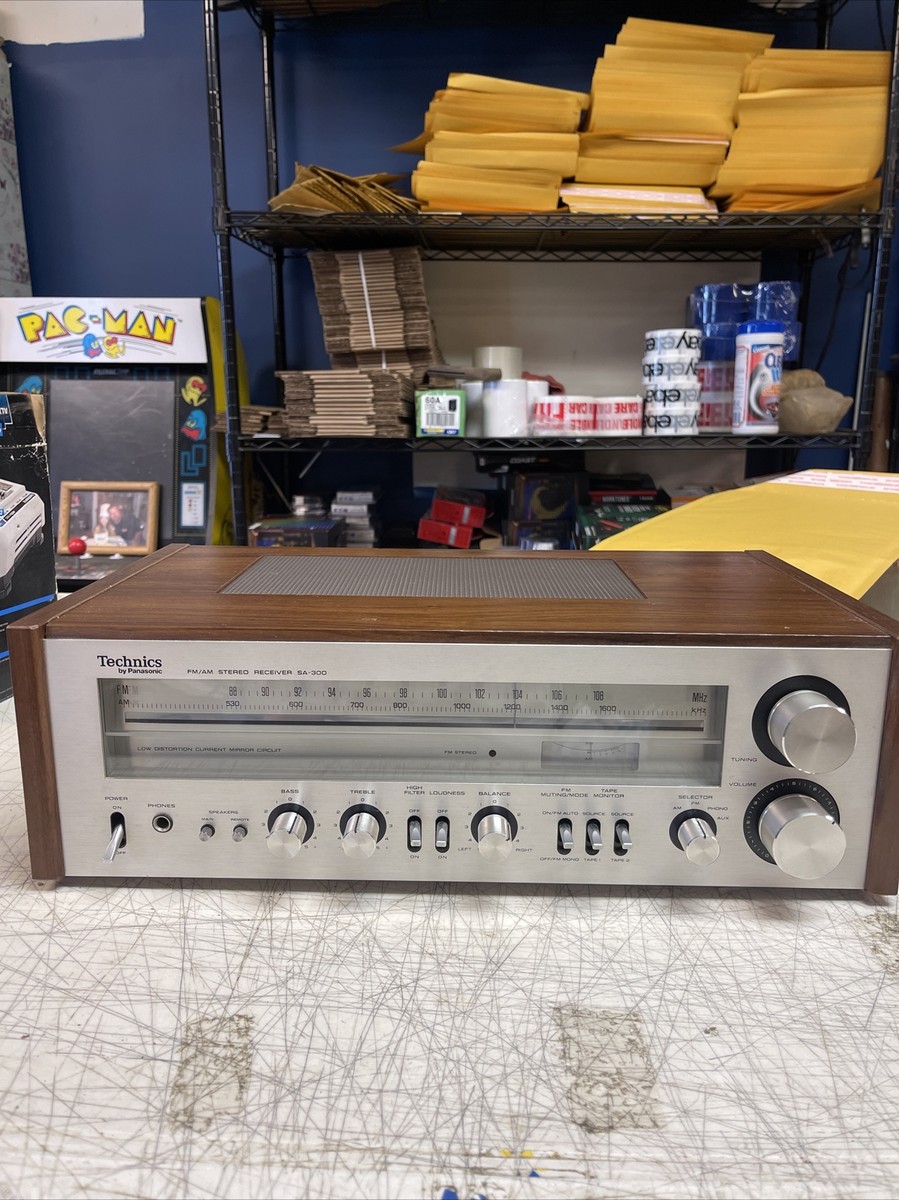 （L）Technics by Panasonic SA-300 FM/AM VTG Technics by Panasonic Model SA-300 FM/AM Stereo Receiver | eBay