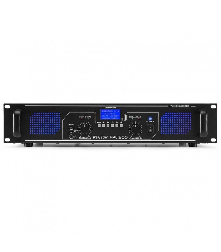 FPL1500 Dig.Amplifier BT MP3 LED EQ