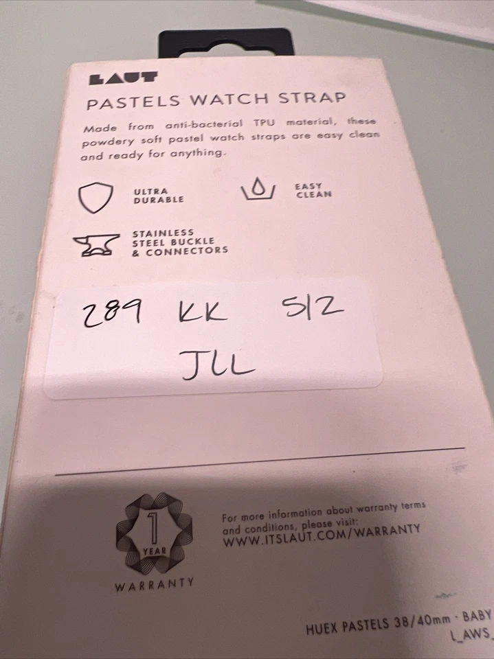 LAUT - Active Band for Apple Watch 38mm, 40mm and Series 7, 41mm - Baby Blue - Image 3 of 3