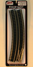 NEW HO Atlas 833 18"r Curve Track Code 100 Snap Track 6 Pieces