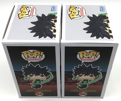 Funko Pop! Jujutsu Kaisen Chalice Exclusive Megumi CHASE & Common