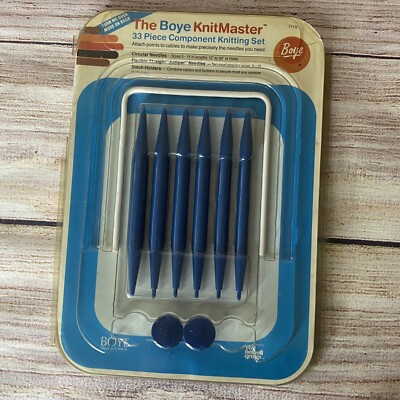 Vintage The Boye KnitMaster 7110 - Component Knitting Set NOT COMPLETE