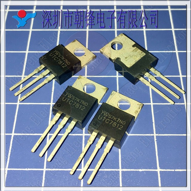 20 x UTC7812 TO220 3 TERMINAL 1A POSITIVE VOLTAGE REGULATORS | eBay