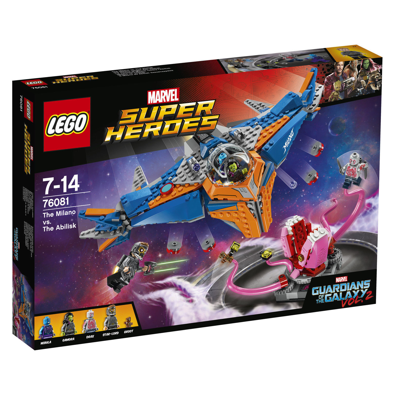 LEGO® Marvel Super Heroes 76081 Die Milano gegen den Abilisk NEU & OVP LEGO® Marvel Super Heroes 76081 Die Milano gegen den Abilisk NEU & OVP