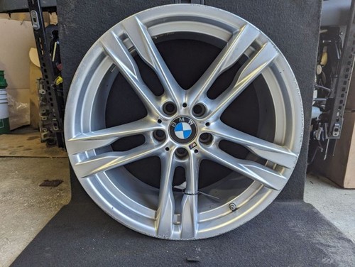 Wheel 20x9 Alloy Rear 5 Double Spoke Fits 12-19 BMW 640i , 36117843716