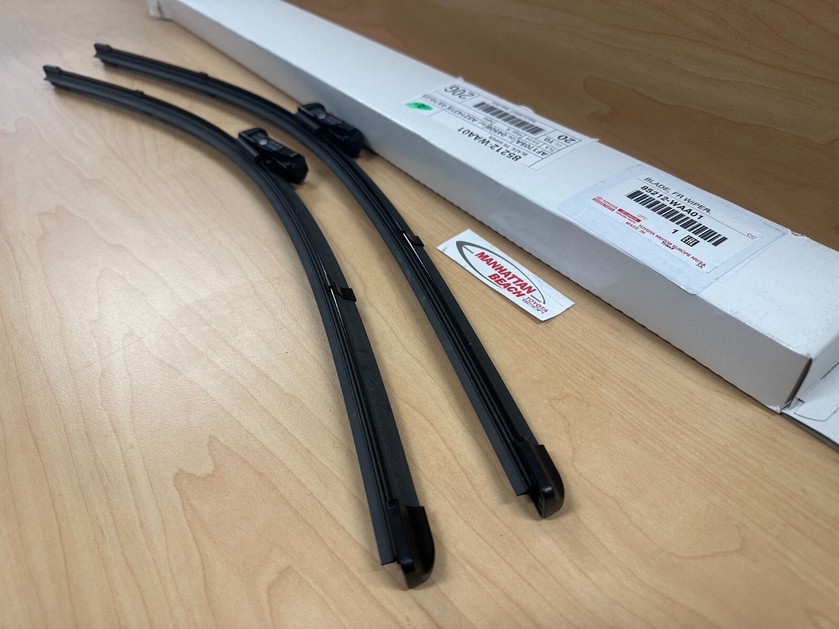 2020-2026 GR SUPRA Front Wiper Blade Set NEW genuine Toyota OEM