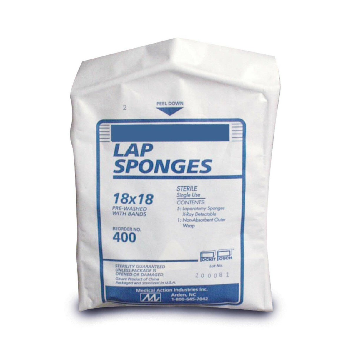 Sterile Lap Sponges, 18inX18in 25/Box | eBay