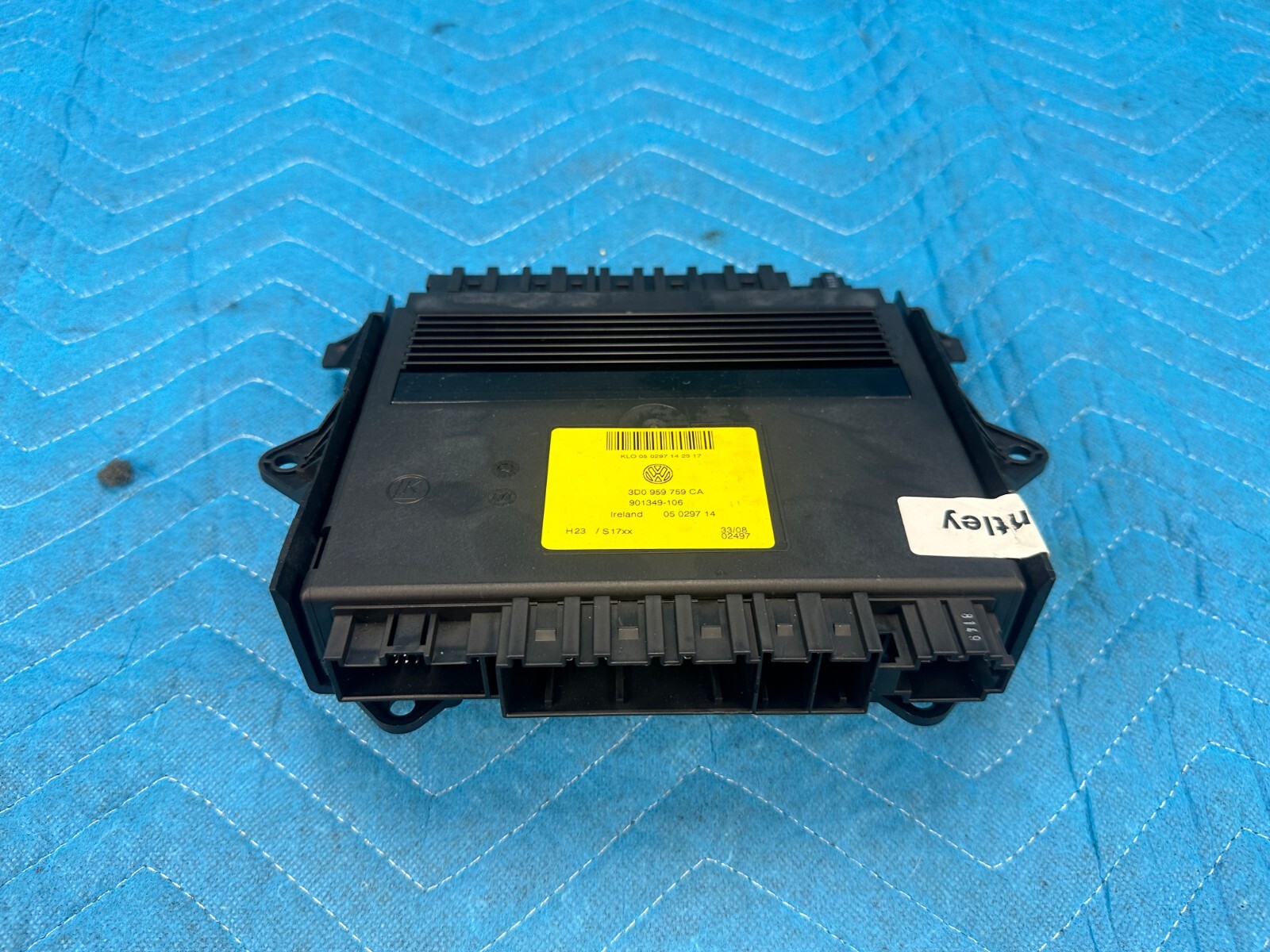 Bentley Flying Spur Front Passenger Seat Adjustment Control Module 2006-2012 OEM