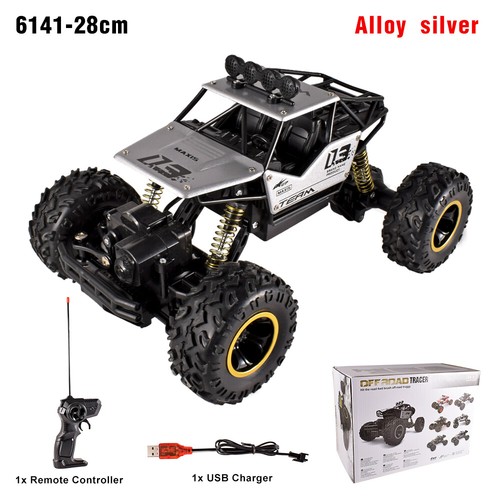 RC 1:16 4WD Off-Road Led Lights 2.4G Radio Remote Control RTR RC Cars Truck Toys - Picture 8 of 29