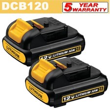 2X 3.0Ah Battery For DEWALT Slide 12V Li-ion DCB124 DCB120 DCB126 Cordless Drill