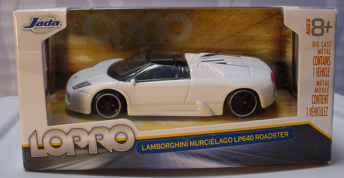 LOPRO LAMBORGHINI MURCIELAGO LP640 ROADSTER ✰white✰2011 Jada ✰1